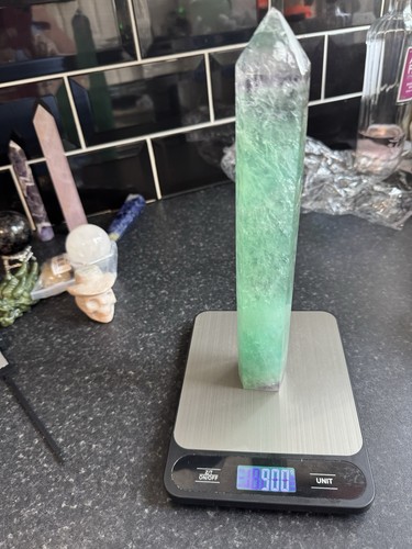 Crystal huge fluorite tower - huge,