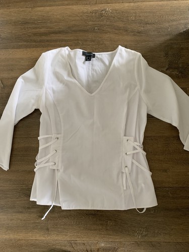 Primark white top - white,