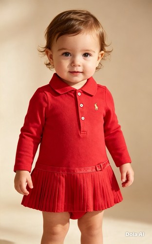 Ralph lauren baby girl red - lauren, girl’s