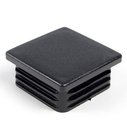 Square plastic black - plastic,