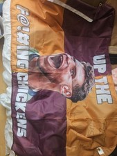 Harry Lewis Signed  Bradford City Flag