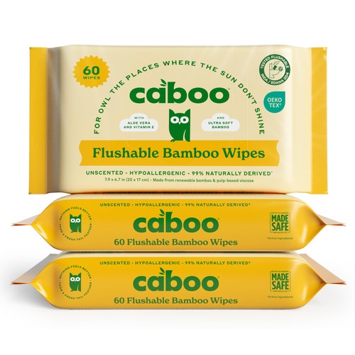 Caboo tree free flushable - tree,