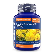 Evening Primrose Oil 1000mg Capsules High Strength with Omega 6 GLA & LA