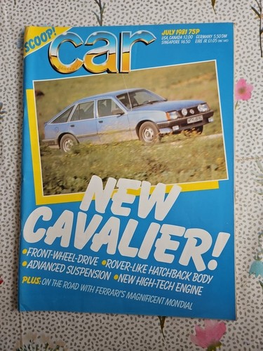 Car magazine july 1981 - magazine,