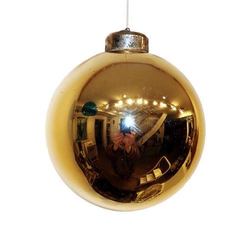 Witch ball christmas - witch, ornament