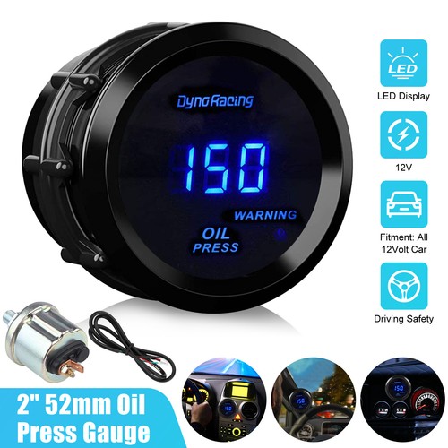 52mm car led - 2", oil
