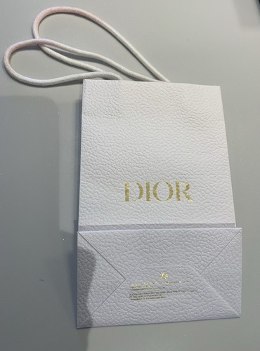 Dior gift bag white 22cm - gift, x