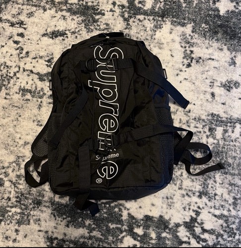 New supreme black - new., cordura