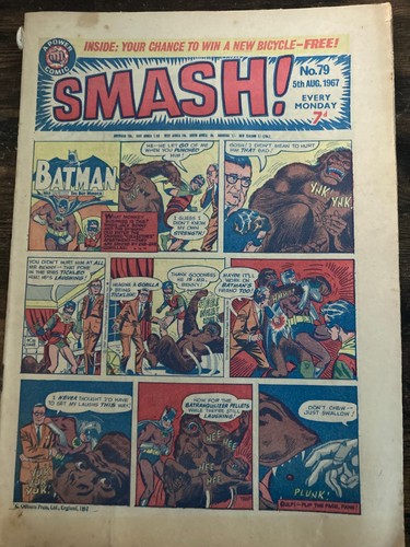 Smash weekly comic batman - uk,