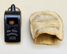 Acme Thunderer Vintage In Leather Pouch