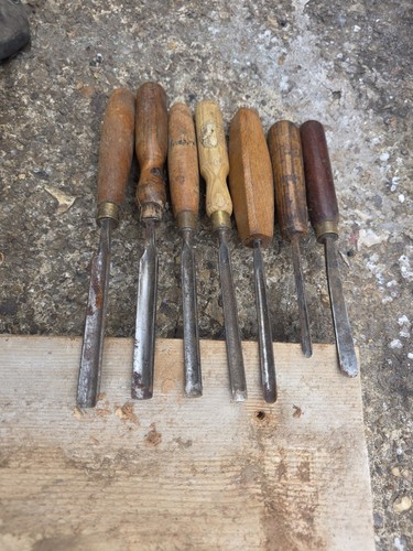 Vintage woodcarving and - 7,