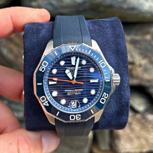 Tag heuer aquaracer 42mm blue - heuer,