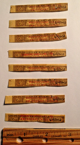 Vintage cuban cigar labels - 8,