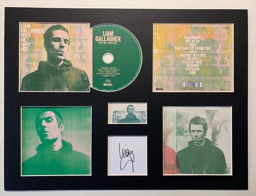 Liam gallagher signed - -,
