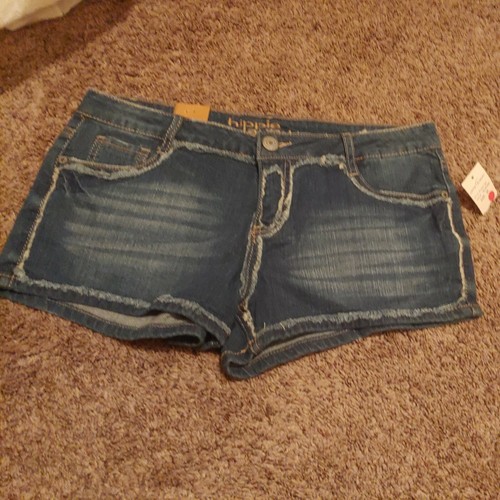 Jean mini shorts hippie - jean,