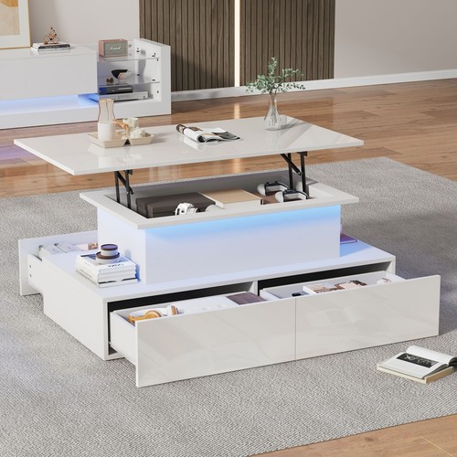 Coffee table with - coffee, lift