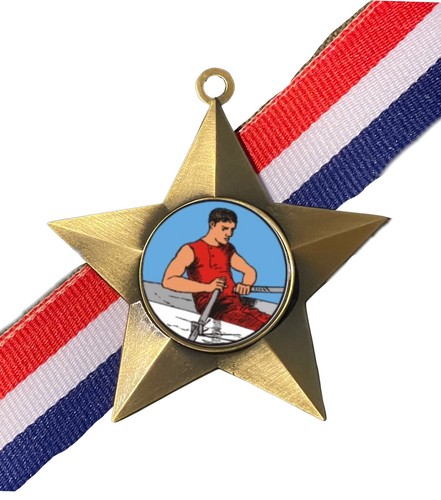 Rowing male award personalised - award,