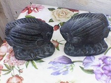 TERRACOTTA FISH ORNAMENTS -