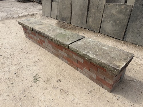 Reclaimed yorkstone coping - reclaimed,