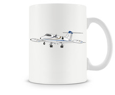 Learjet 24D Ceramic Coffee Mug