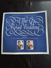 Prince Charles and Princess Diana Souvenir Stamps
