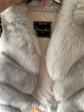 Beautiful Silver Grey Fur Waistcoat