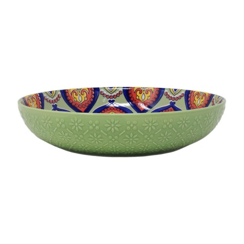 Pasta bowl 30cm green - green, tuscany