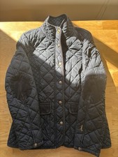 Joules Black Quilted Moredale