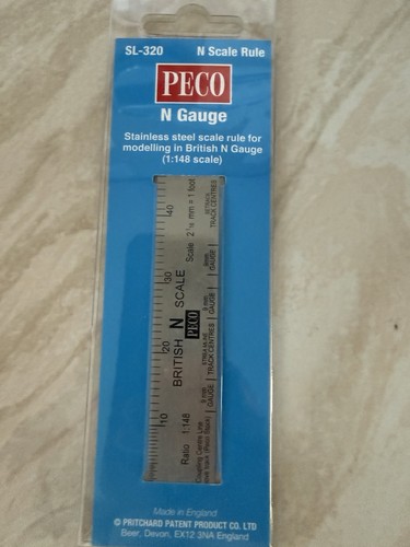 Peco gauge scale rule 320 - n,