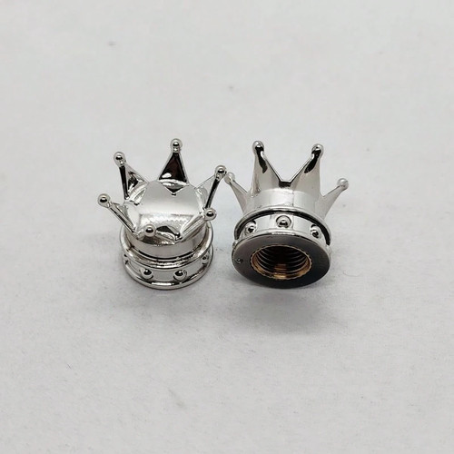 Tyre valve dust caps - crown, car