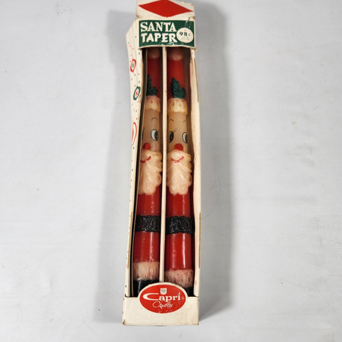 Vintage capri red - red, santa