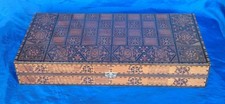 An antique  inlaid  Wooden