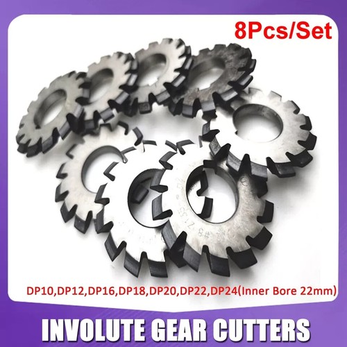 8pcs set involute - 14.5°, gear