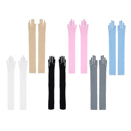 Ladies mesh stretchy long - mesh,