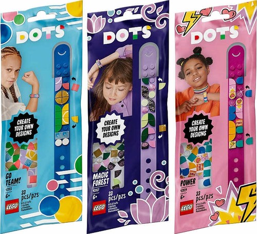 Lego dots bracelet go - 3x,