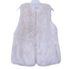 ZARA Faux Fur Cream Gilet Body