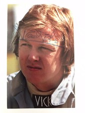 Ronnie Peterson Hand Signed Photo Formula 1 F1 Postcard Lotus Autograph Rare 