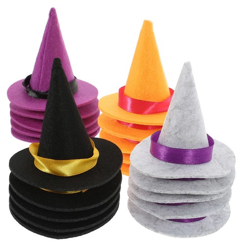 Pcs miniature felt - 20, witch