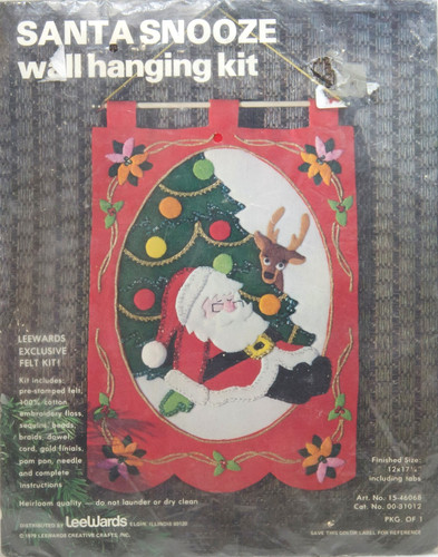 Vintage leewards santa snooze - santa,