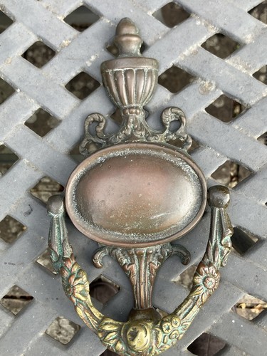 Vintage brass door - vintage,