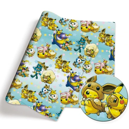 Polycotton fabric pokemon - polycotton,