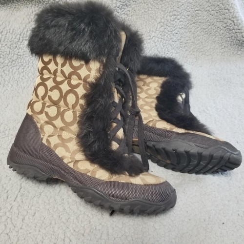 Coach jennie snow boots - boots, womens