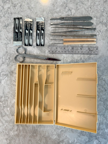 Vintage dissection kit - dissection,