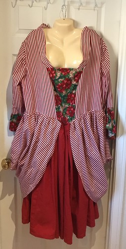 Colonial style dress - style, handmade