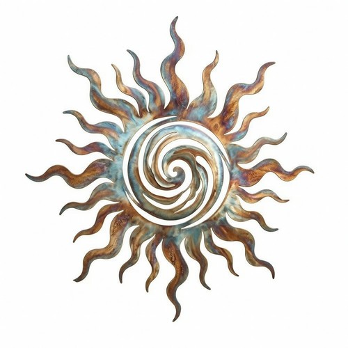 Geometric sun wall - sun,
