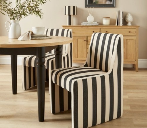 Rosalyn striped upholstered - rosalyn,