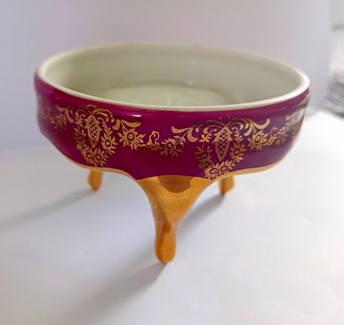Limoges porcelain mini tea - porcelain, pot