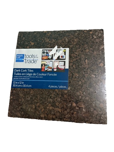 Artist loft dark cork tiles - artist's,