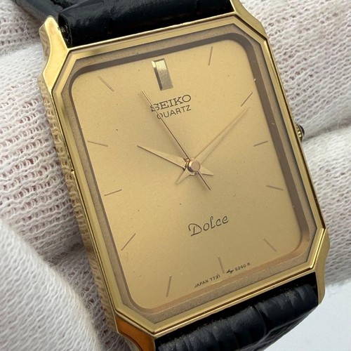 Seiko dolce 80s square vintage - seiko,