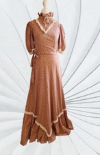 Cottagecore 70's maxi dress